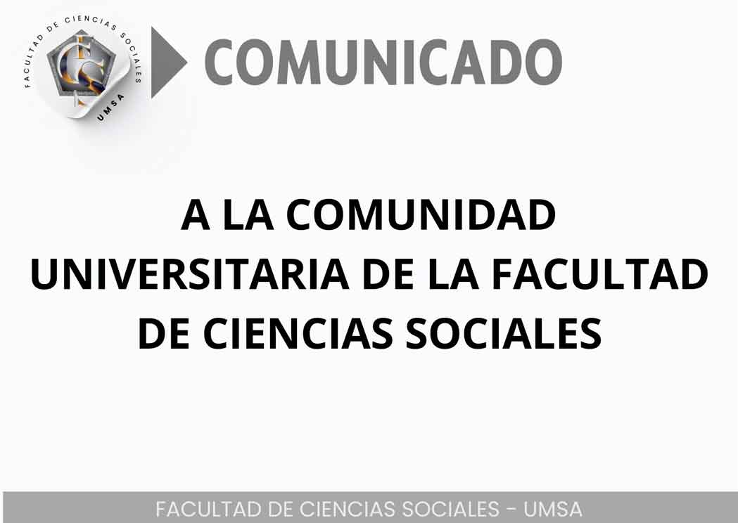 comunicado